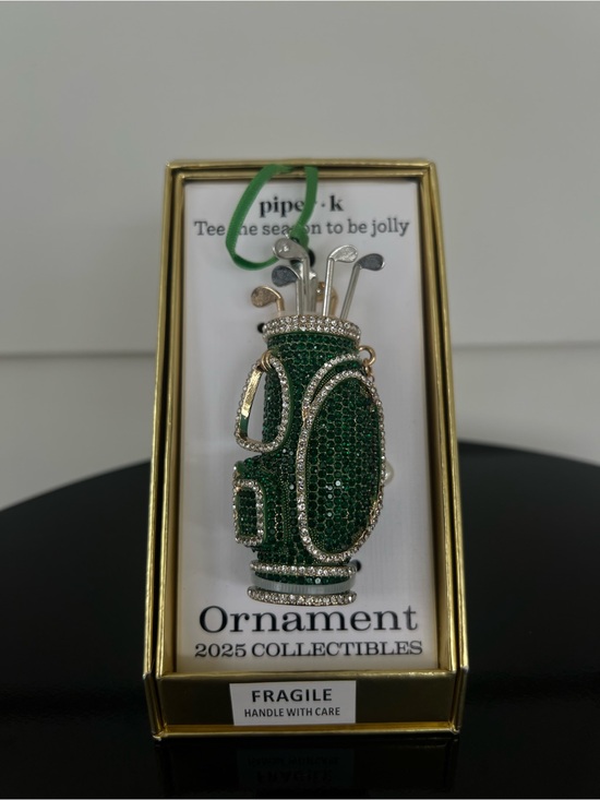 Other - Piper-K Golf Rhinestone Ornament 2025 Collectibles